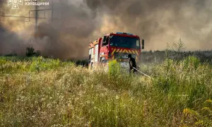 Миниатюрные символы Киева одели в вышиванки