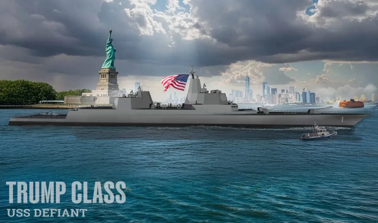 Trump's first battleship could become the most expensive warship in history
