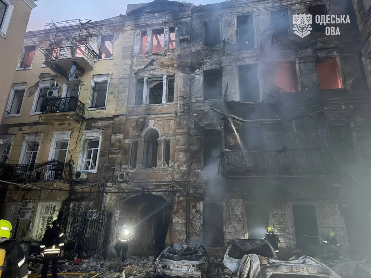 В Одессе после обстрела возникли проблемы с водоснабжением, электричеством и связью