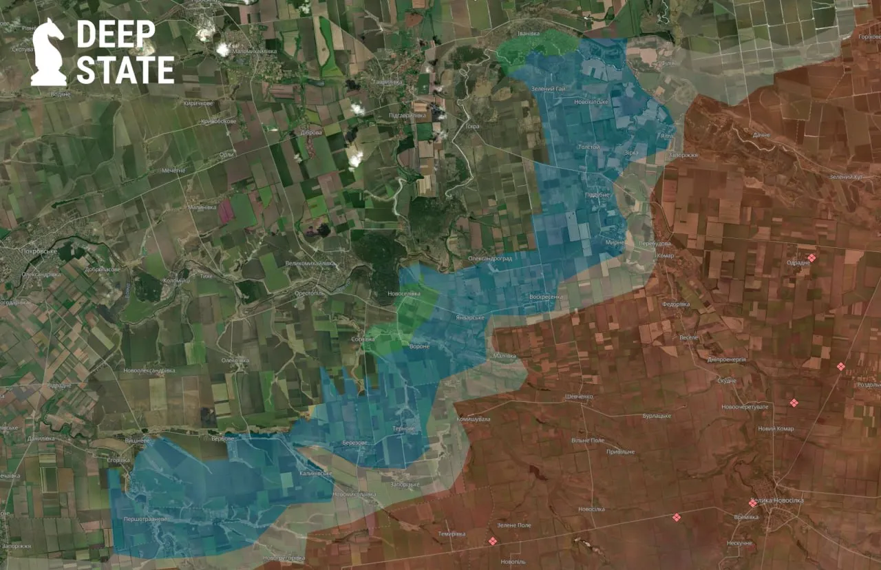 Сили оборони звільнили 26 населених пунктів на Олександрівському напрямку – DeepState