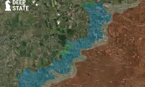 Російський дрон пошкодив ліцей на Харківщині та спричинив масштабну пожежу