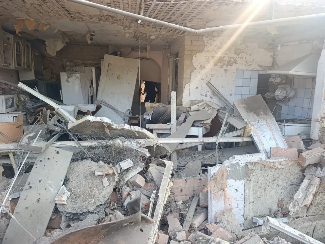 Russia launched a Banderole strike on Izyum in the Kharkiv region; there are injuries and damage