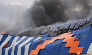 Росіяни скинули чотири КАБи на термінал Нової пошти в Сумах