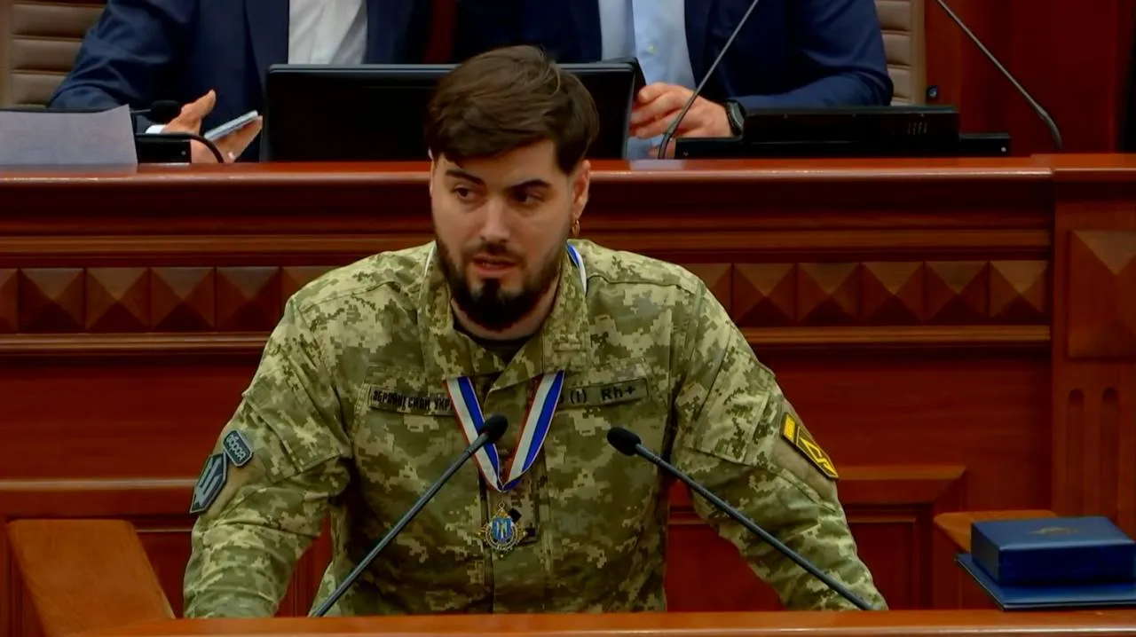 Yuriy Achilles Fedorenko was named an Honorary Citizen of Kyiv