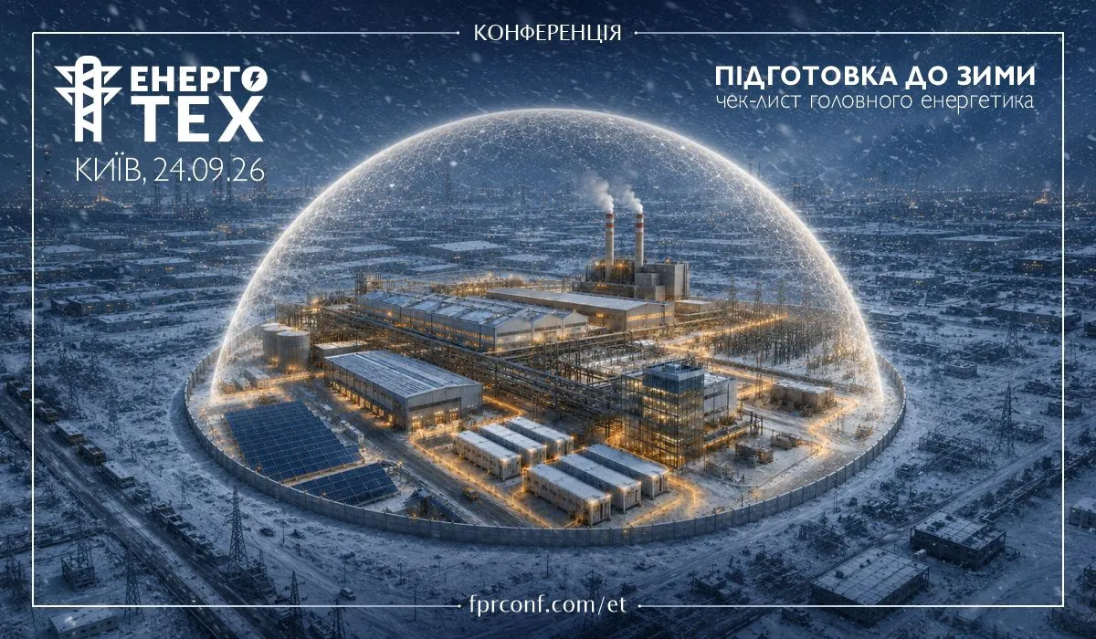 Конференція ЕНЕРГОТЕХ Підготовка до зими: чек-лист головного енергетика