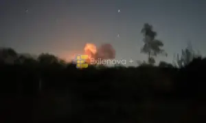 Видео: в Луганской области ВСУ эффектно взорвали скрытый склад