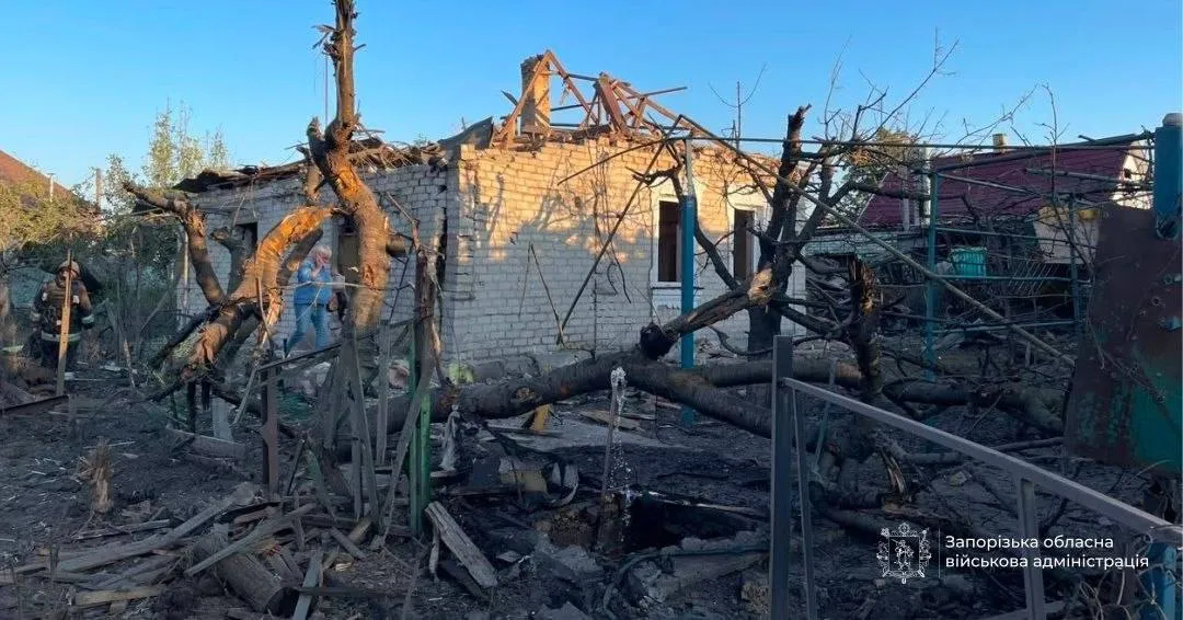 Российские войска нанесли почти тысячу ударов по Запорожской области за сутки