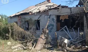Российские войска обстреляли Изюм, один человек погиб