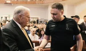 В Киеве почтили память американских добровольцев, погибших за Украину
