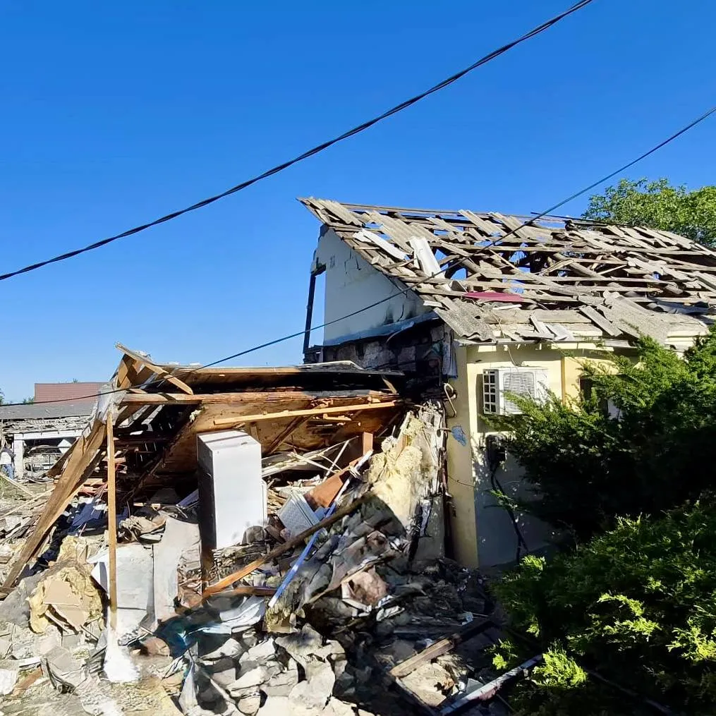 More than 20 buildings were damaged in Dnipro following overnight Russian attacks