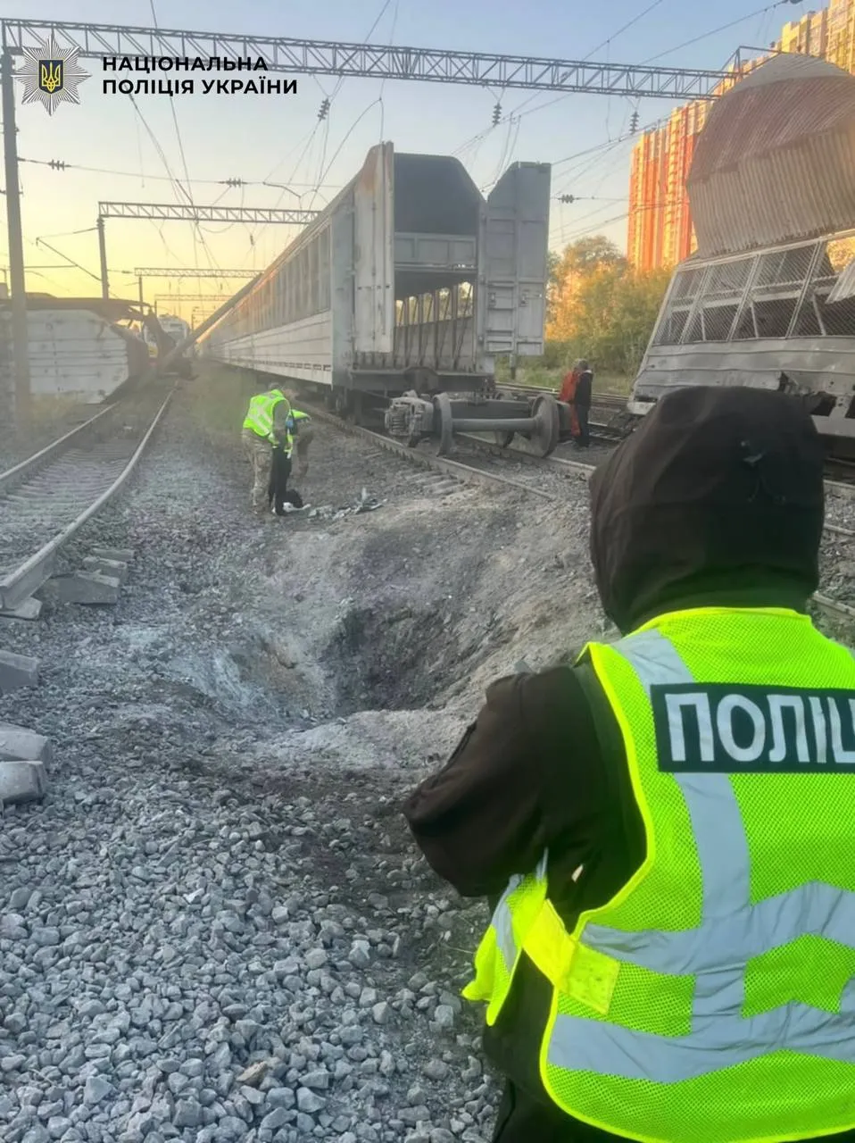 Фото: В Киеве в результате атаки РФ пострадали 16 человек, в том числе двое детей