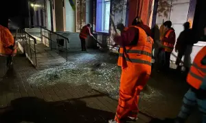 Фото, видео: 23 сентября Россия массированно атакует Киев с помощью дронов