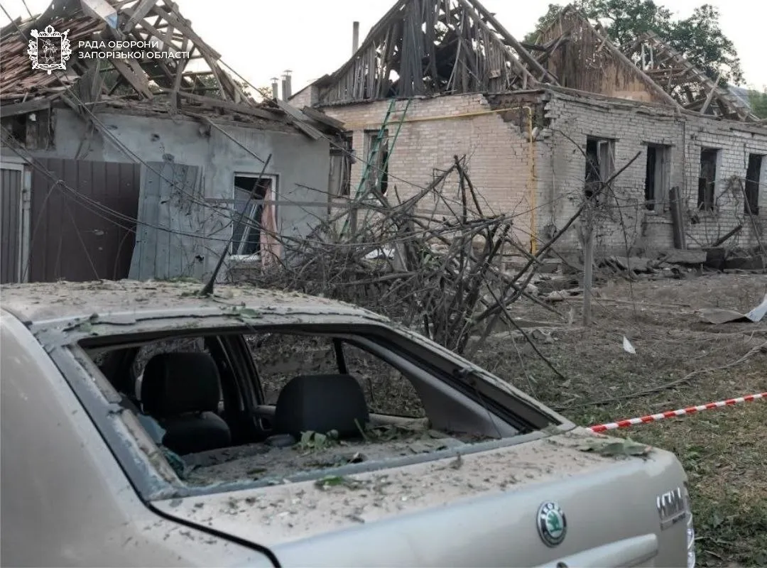 Россия нанесла 712 ударов по Запорожской области, есть погибший и раненые