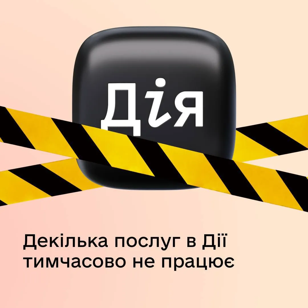 В «Дії» временно недоступны электронные документы и часть сервисов