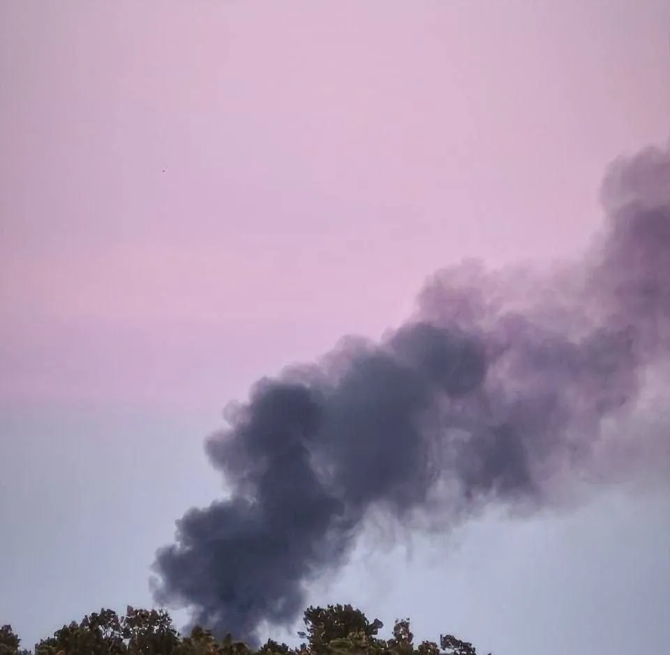 Photo: In the evening, the Russians attacked the Hostomel area with several Shahed drones
