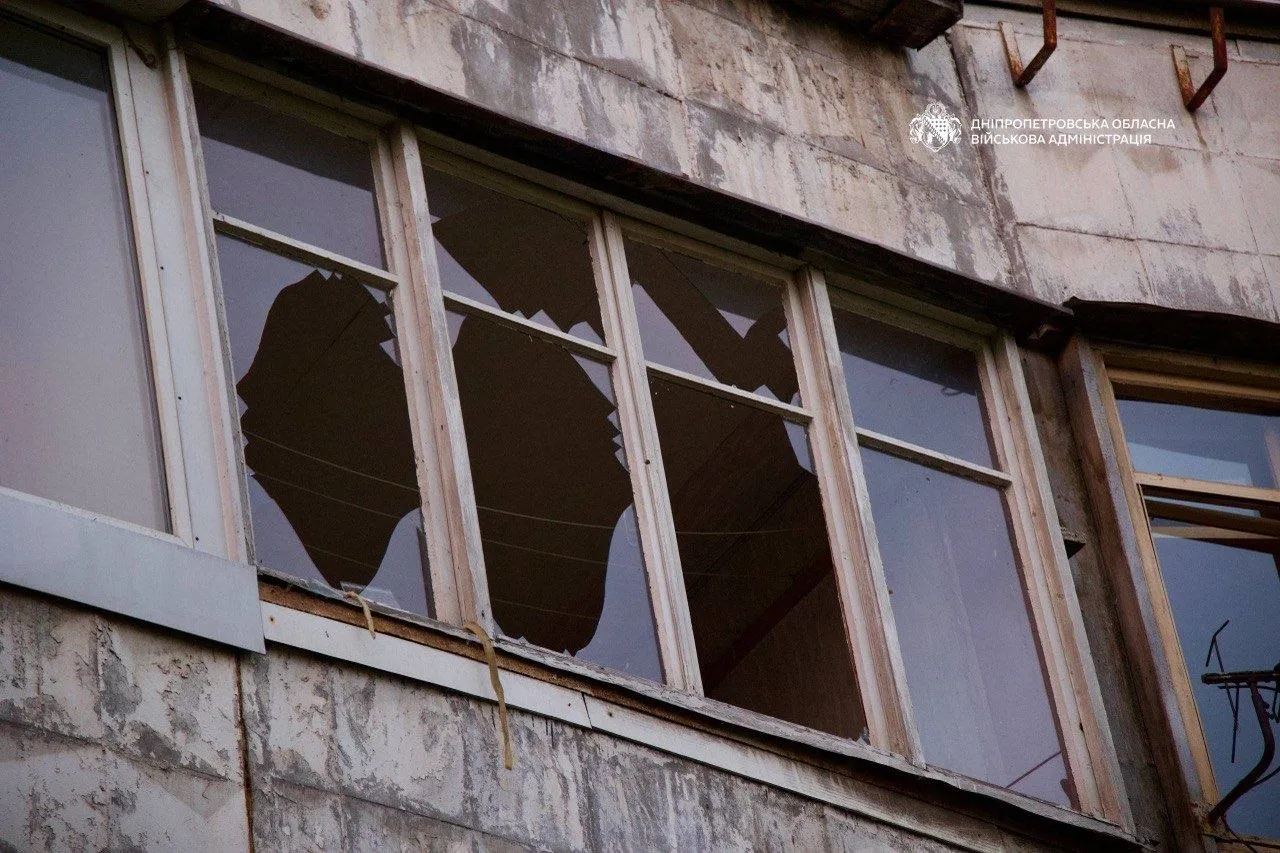 The Russians attacked the Dnipropetrovsk region more than 10 times over the course of the evening and night; one person was injured