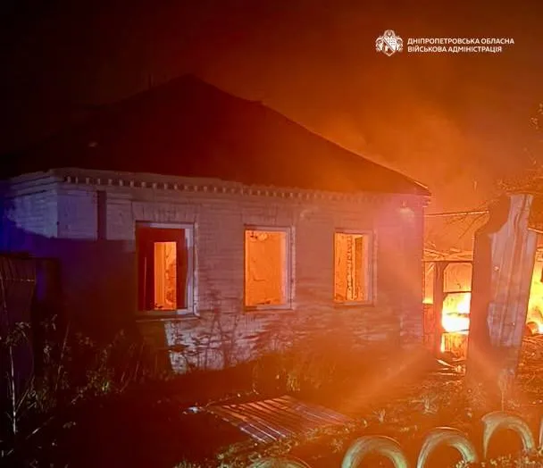 Two people were killed as a result of Russian strikes on the Dnipropetrovsk region