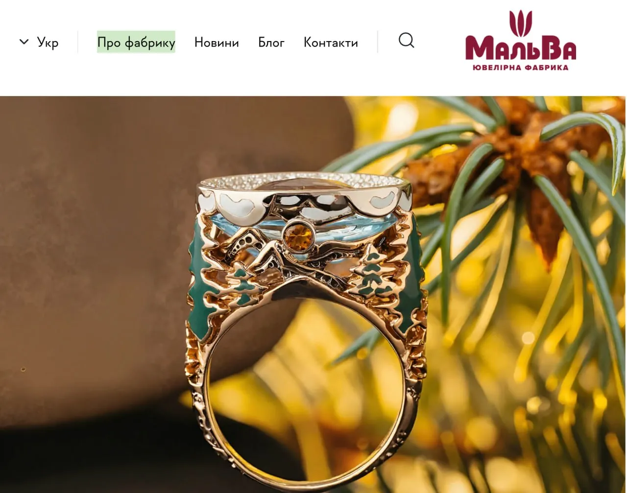 In Vinnytsia, the State Bureau of Economic Security seized nearly 820 pieces of jewelry at the Malva factory