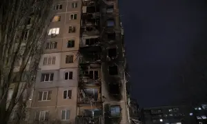 A Russian strike destroyed a house in the Chernihiv region; a 55-year-old man was killed