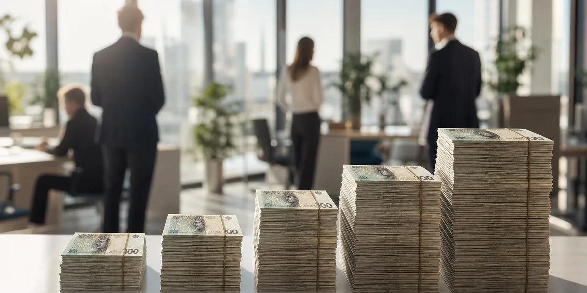 Średnie wynagrodzenie w polskich przedsiębiorstwach wyniosło 9 266,48 zł — RMF24