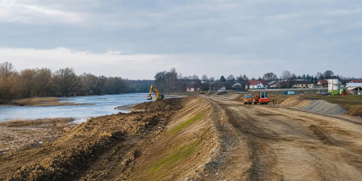 W Polsce rozpoczęto budowę 3,5 km drogi i mostu przez Dunajec — RMF24