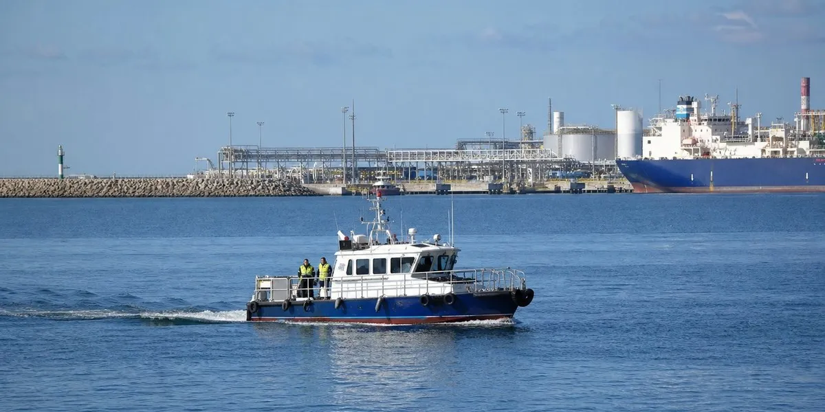 In Poland, 5 mines near LNG terminal in Świnoujście to be neutralized