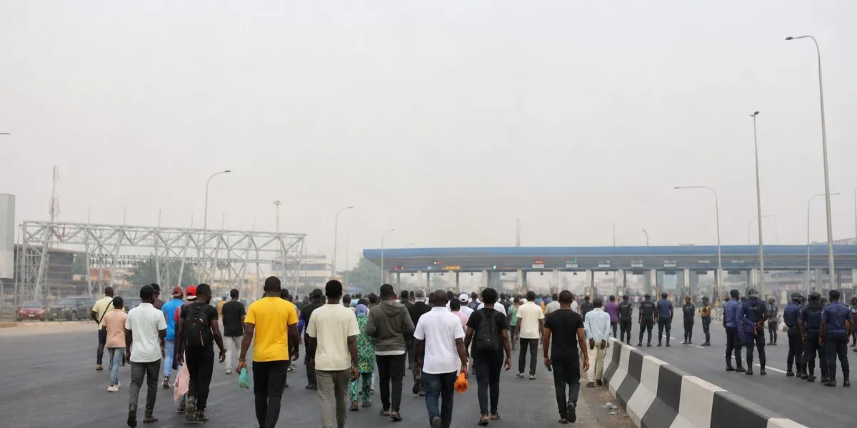 Police disperse #EndSARS memorial in Lagos with tear gas — Premium Times Nigeria
