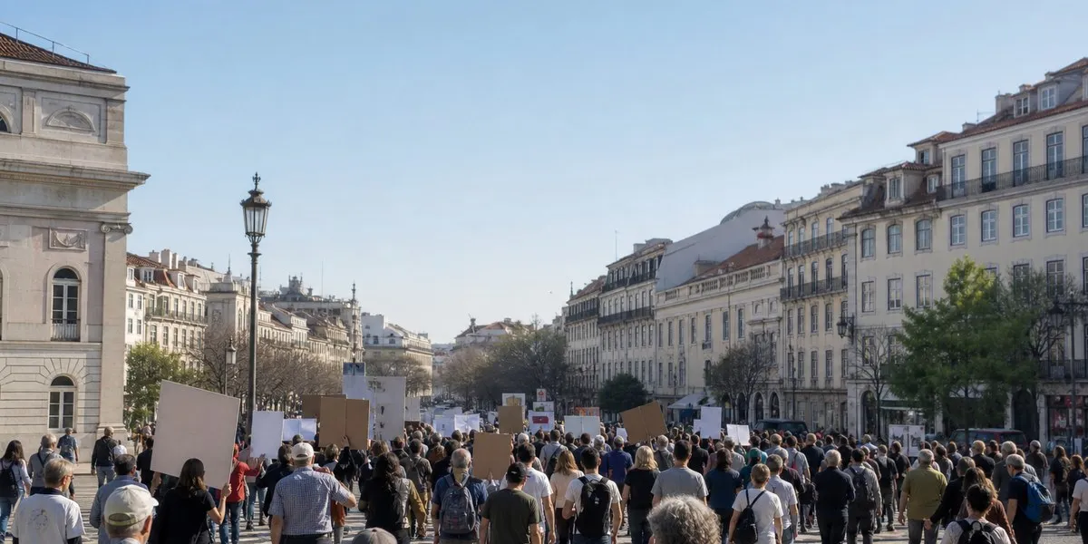 Thousands protest for higher wages in Portugal — Anadolu Agency