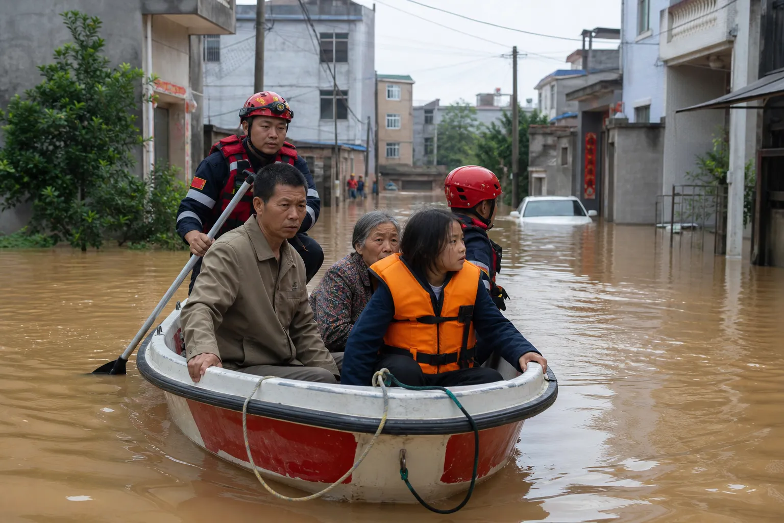 Floods in Guangxi force evacuation of 54,000 people