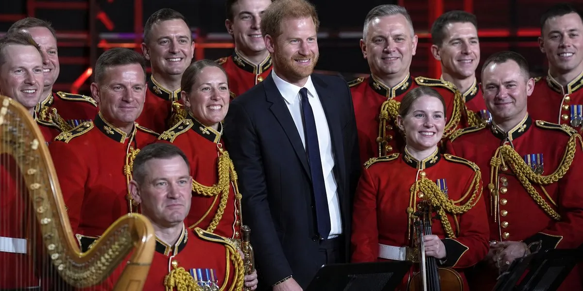 Prince Harry makes first public appearance in London — The Hindu
