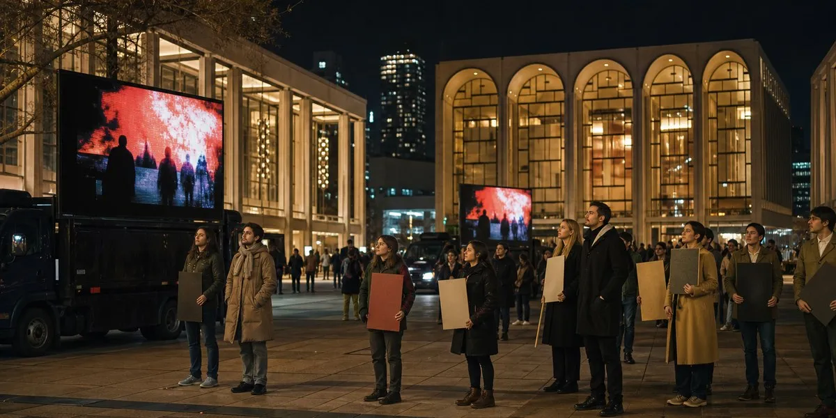 Protest held in New York against screening of NAZA film — Jerusalem Post
