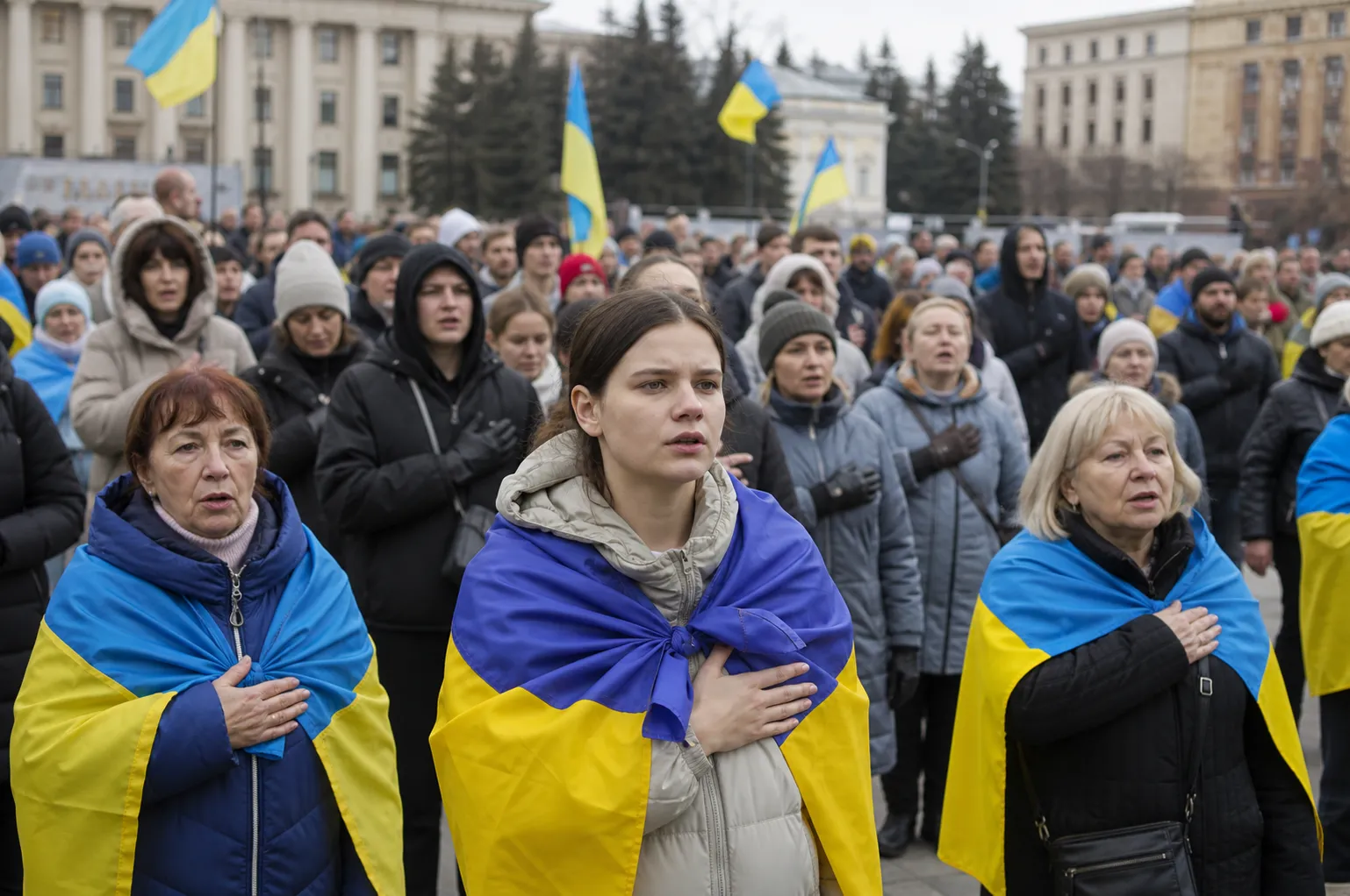 В городах Украины проходят протесты против отставки Федорова с поста министра обороны