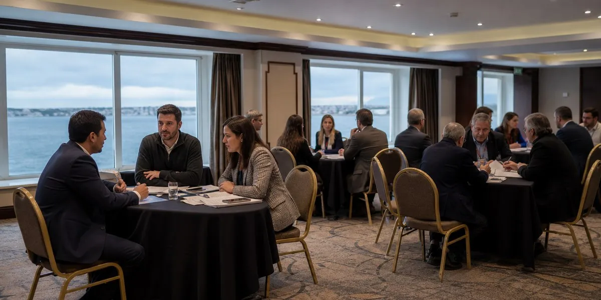 Punta Arenas i Falklandy odbyły 822 spotkania biznesowe — MercoPress