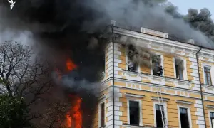 Former National Security and Defense Council Secretary Volodymyr Gorbulin was injured during the attack on the Academy of Sciences