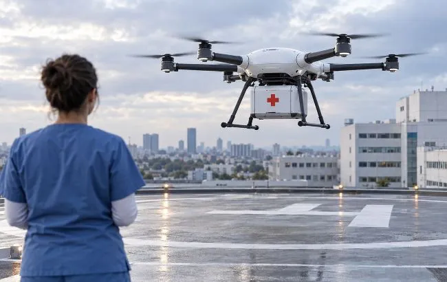 In Ukraine, drones will deliver medicine and donor organs