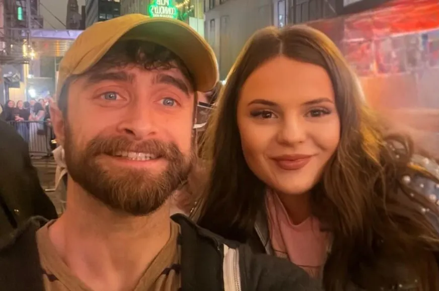 Тернопольчанка зустріла у США Даніеля Редкліффа, актор підтримав Україну