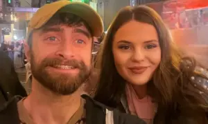 Тернопольчанка зустріла у США Даніеля Редкліффа, актор підтримав Україну