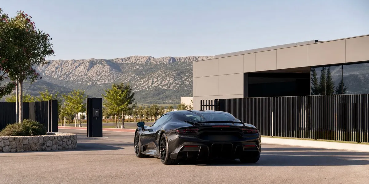 Mate Rimac chased stolen Bugatti Chiron in a Porsche 911 — Motor1