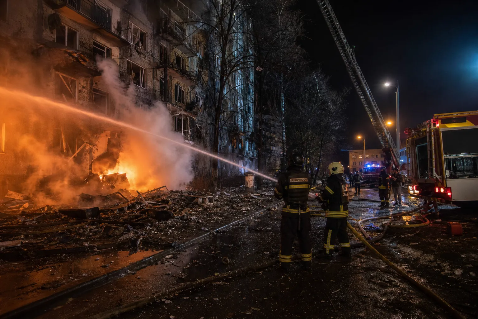Russian attack on Kyiv and the surrounding region: at least six dead