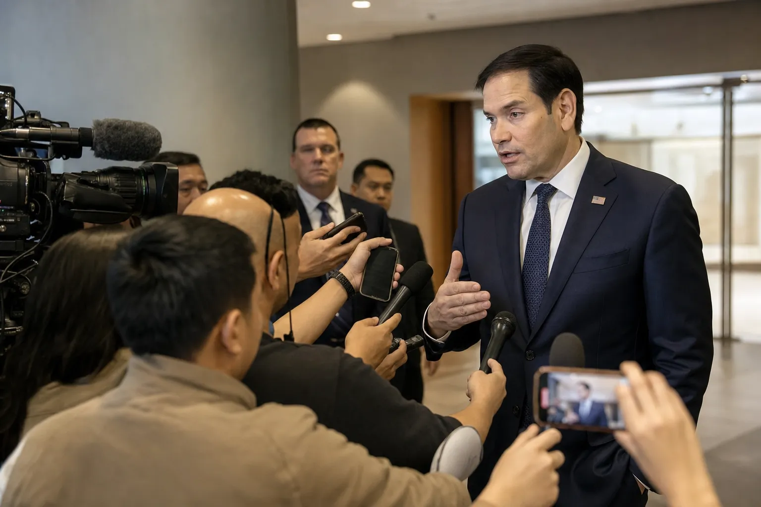 Rubio uznał rosyjskie propozycje przedstawione w Anchorage za nie do przyjęcia dla Ukrainy