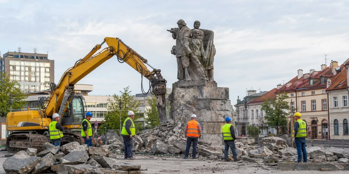 Россия осудила демонтаж советского монумента в Жешуве — Notes from Poland