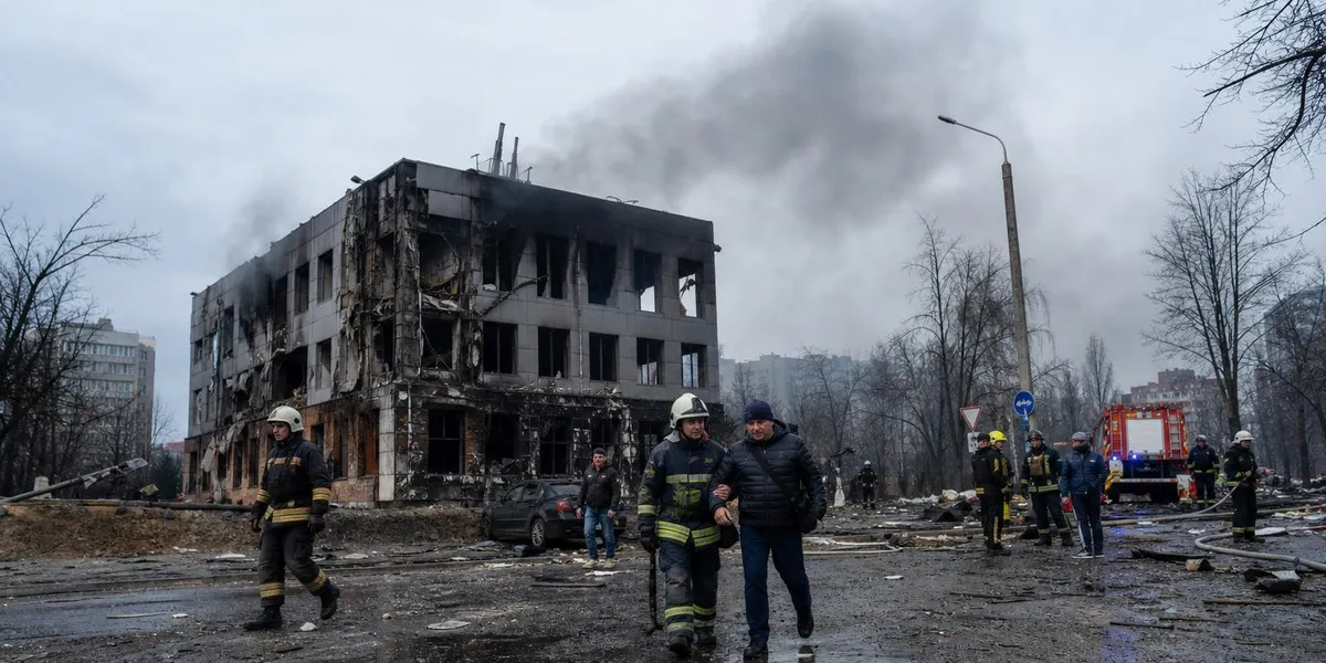 Rosyjski atak dronami na Kijów w Ukrainie zabił co najmniej trzy osoby — Anadolu Agency