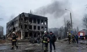 A WHO humanitarian warehouse was destroyed in Dnipro as a result of an attack by the Russian Federation