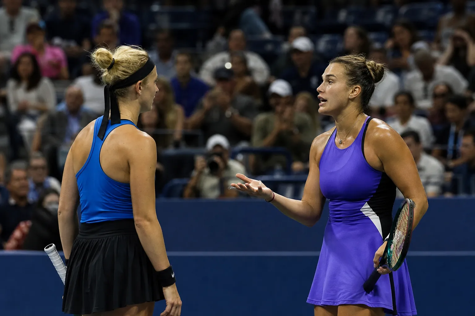 Sabalenka defeats Noskova to reach US Open semifinals