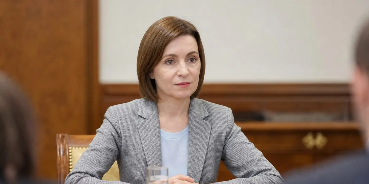 Президент Санду заявила о пяти российских объектах в небе Молдовы — RMF24