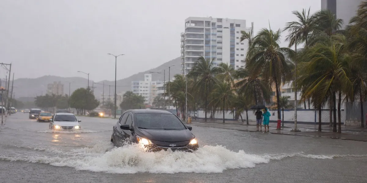 Santa Marta declares red alert over flash floods — The Rio Times