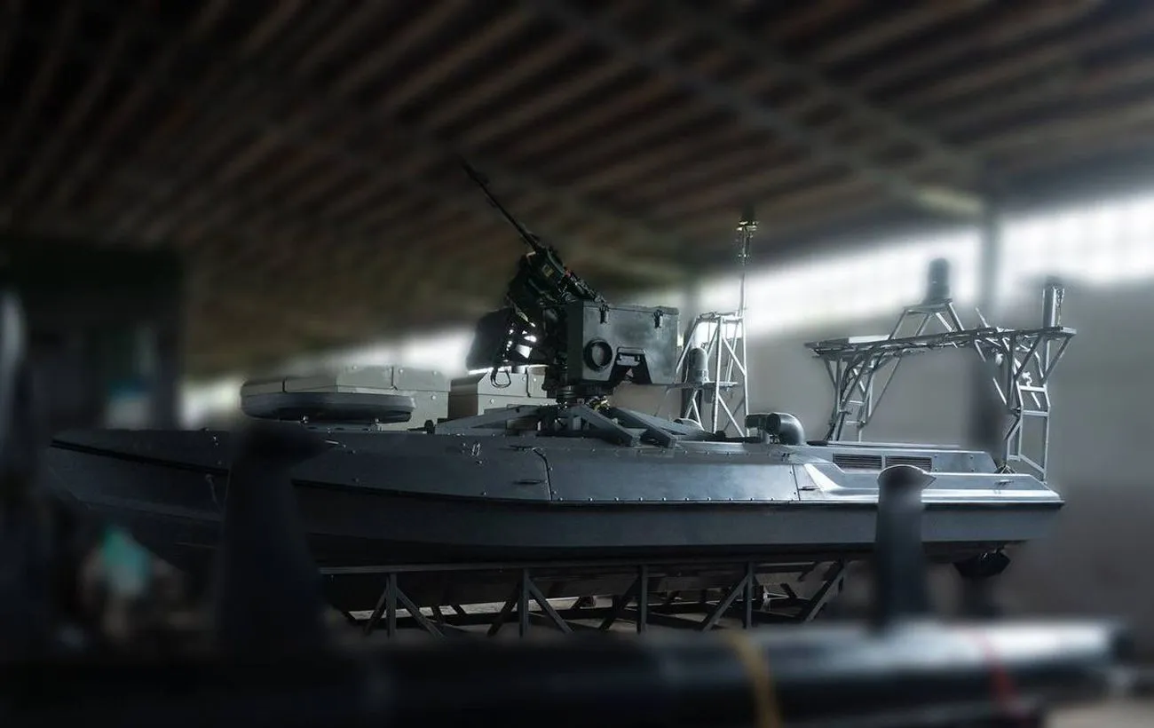 Відео: ВМС показали, як морський дрон Sargan 3000 уразив Шахед