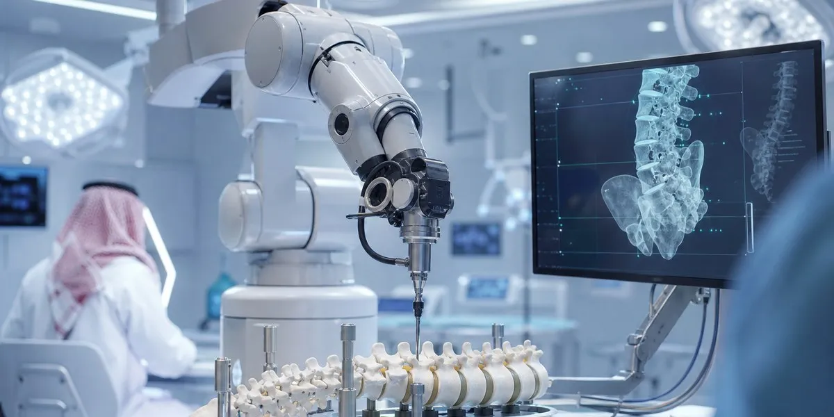 Saudi Arabia performs first robot-assisted spinal surgery — Asharq Al-Awsat