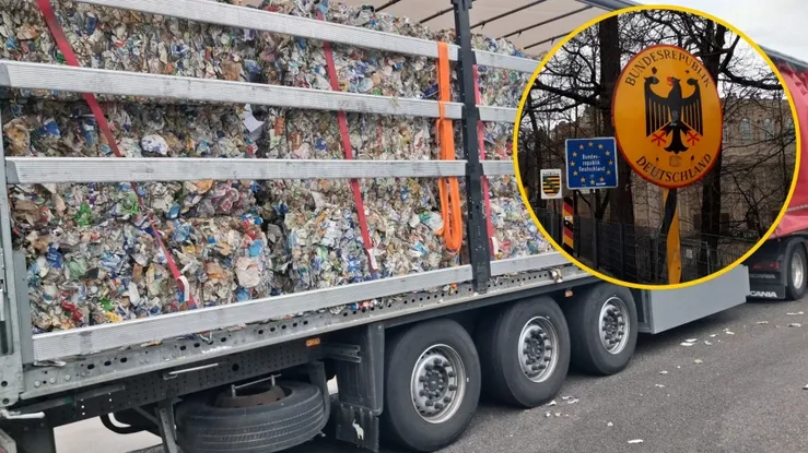 Polscy urzędnicy skarbowi zapobiegli przemytowi śmieci z Niemiec