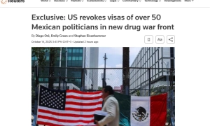 USA unieważniły wizy meksykańskim politykom w ramach walki z kartelami narkotykowymi – Reuters